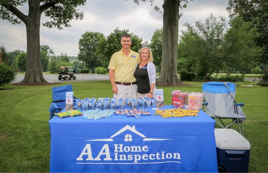 AA Home Inspection supporting a Cincinnati community event